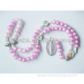 Plastic Religious Rosary(RS81033)